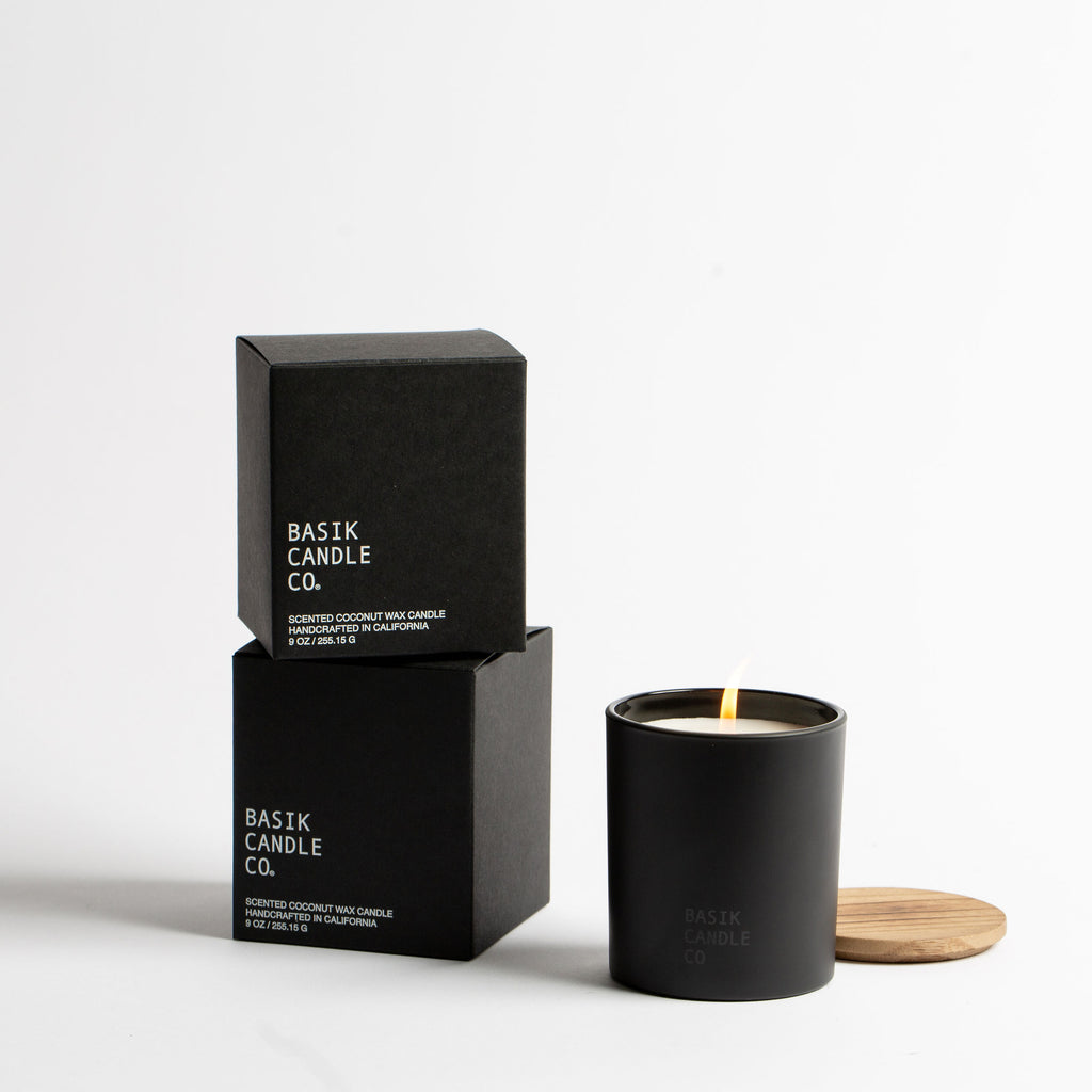 No. 2 Oakmoss + Amber Candle – BASIK CANDLE CO